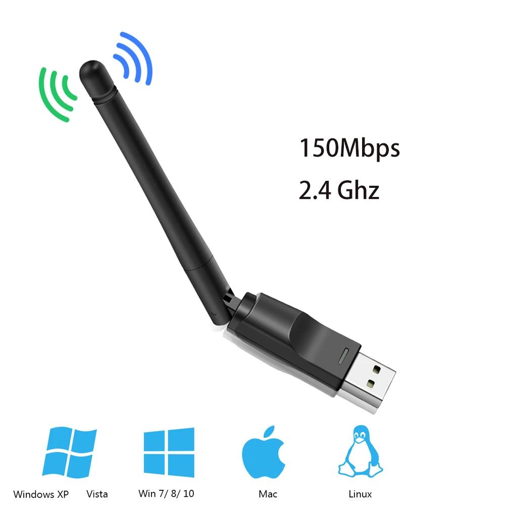 USB LAN  Ʈũ ī, PC  ù, ̴  , USB 802.11n, g, b, 150Mbps, 2.4 GHz ׳